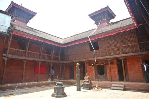 भारतको सहयोगमा पुनर्निर्मित पाटनका गुस्तल महाविहार र प्रथमश्री महाविहारको आगम उद्घाटन